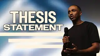 Thesis Statement | Derrick Hudson | Calvary Church