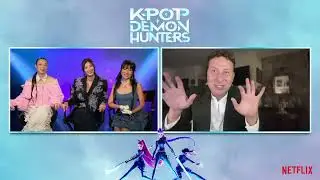 Exclusive Interview with EJAE, AUDREY NUNA & REI AMI | K-Pop Stars Turn Demon Hunters 👹🎶