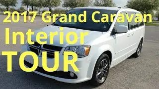 Обзор интерьера Dodge Grand Caravan SXT 2017 года