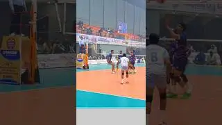 National championship 🇮🇳🚨6.feb Video.14 #volleyball #volleyballmatch