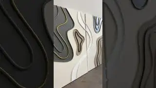 Stunning Textured Art Wall Panels | Mesmerizing 3D Modern Decor!