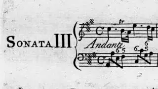 G. F. Händel: Violin Sonata in A major, Op. 1 No. 3 (HWV 361)