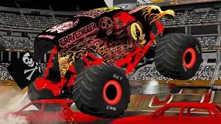 20 Truck All-Out World Finals II Freestyle - BeamNG.Drive Monster Jam
