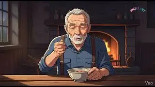 Ghibli | A Day in Grandpa&rsquo;s Field | Tractor Sounds, Warm Fire, Quiet Life