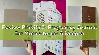 Review Pinkify It Pregnancy Journal for Moms-to-be: A Keepsake Memory Book and Tracker for Expecting