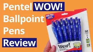 Pentel Wow! vs Bic Glide Ballpoint Pen Review | ShannonMedisky.com