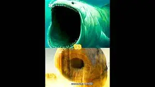 sandworm vs the bloop ! lizzie rampage ! worm ! hippocampus #shorts #viral #monster #music #the