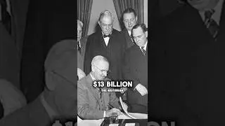 Why did USA save post-war Europe from collapse?