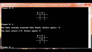 Tic Tac Toe in C Programming Language