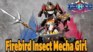 Firebird Toy Insect Mecha Girl Video Review. Princess Kabuto