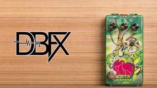DBFX Green Machine overdrive Single coils - high gain demo