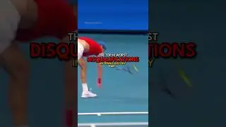 Top 10 worst disqualifications in Tennis | Part 1