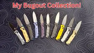 Benchmade Bugout Knife Collection