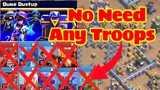 No Troops Easy 3 Star Dune Dustup Challenge #cocchallenge #clashofclans #newchallenge 