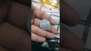 2 RUPEES 2005 COIN , DOUBLE CROSS COIN ,NOIDA MINT, RARE COIN