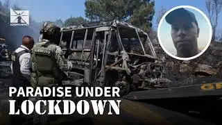 U.S. tourist describes chaotic scenes of cartel violence in Mexico after killing of kingpin