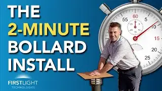 Can a New Employee Install our Bollard in Less Than 2 Minutes?