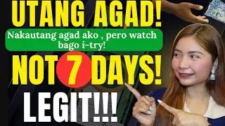 🔥 NAKAUTANG AKO AGAD! SOBRANG BILIS! NOT 7 DAYS, BUT WATCH FIRST! BASED ON MY EXPERIENCED !  