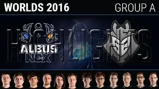 Albuz Nox Luna vs G2 Esports Highlights, S6 World Championship 2016 Group A Day 4, ANX vs G2