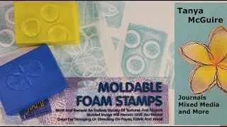 How to Use Moldable Foam Stamps