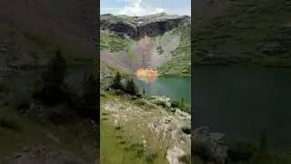 Remote lake in the epic mountains of CO. #adventure #overland #colorado #adventureculture #explore