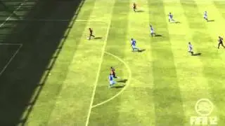 Sergio Aguero/Edin Dzeko combination finesse pass and shoot goal - Manchester City | FIFA 12