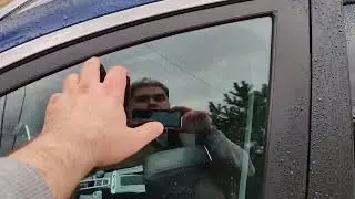 Очистка стекла Chery Tiggo 8 PRO от водного камня Glass Scrub и нанесение антидождя LAVR