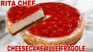 ЗАПЕЧЕННЫЙ КЛУБНИЧНЫЙ ЧИЗКЕЙК🍓РИТА ШЕФ-ПОВАР | BAKED STRAWBERRY CHEESECAKE.