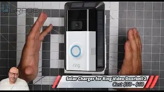 Солнечное зарядное устройство для видеодомофона Ring 2