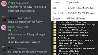 Leaking 600 Private Texture Packs (Ranked BedWars, Dawn, etc)
