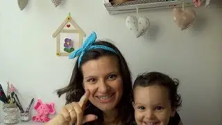 Tutorial fascia con fiocco per capelli anni 50