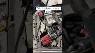 Nissan 370z intake #automobile #cartok viralvideo #automobile