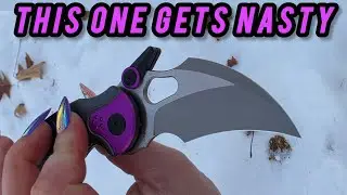 TINGG 🎶 Hawkbill Blade с великолепной акустикой: MAXACE BLACKLIGHT
