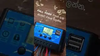 My sola system . Solar energy. Off grid power solution