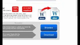 convert .docx to .doc tutorial
