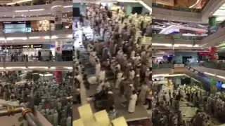 masjid di tutup, mall dibuka. Akhirnya shalat di mall.