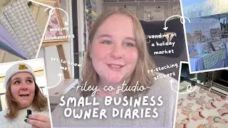 Holiday Market Prep + Behind the Scenes as a Vendor!