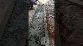 1 : 4 : 8 concrete PCC in drain Civil engineer Tutorial
