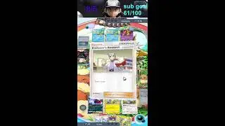 Road to master ball ranked gameplay (live stream) Pokemon tcg pocket f2p