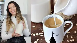 Evde Yulaf Sütü Nasıl Yapılır? | Vegan Süt Tarifi | Canan Kurban
