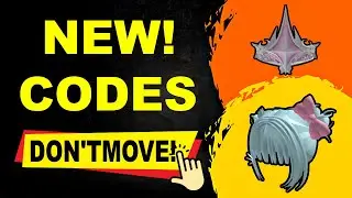 *NEW* ALL WORKING CODES FOR UGC DONT MOVE JUNE 2024 - ROBLOX UGC DONT MOVE CODES