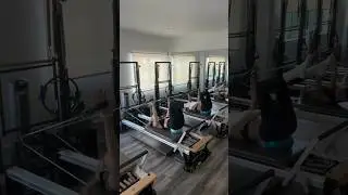 There&rsquo;s nothing like a good reformer flow to start the day. #PilatesVibes #pilatesreformer