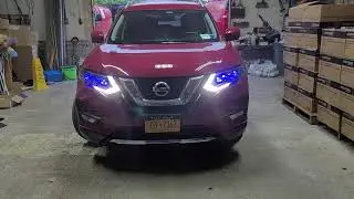 2017 Nissan Rogue led headlights upgrade