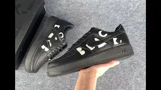 Nike Air Force 1 Low Retro SP BLACK Comme des Gar&ccedil;ons Black IB9949 - 001