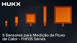5 Sensores para Medi&ccedil;&atilde;o de Fluxo de Calor - FHF05 S&eacute;ries