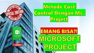 Cost Control Method with MS Project #MSProject #Tutorial
