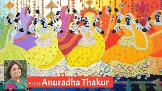 Artist Anuradha Thakur | Indian Painter | Indian Tribal Painting | WAA