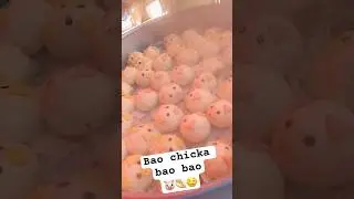 Bao, Bao, baby! Cutest bao in LA! #farmersmarket #losangeles #streetfood #lafoodie  #asianstreetfood