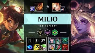 Milio Support vs Lux: Shield Maker - BR Master Patch 14.24
