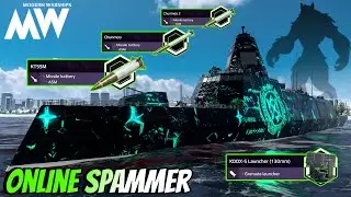 After Buff Deadliest Spammer 🔥 350k + Burst ☠️ No Mercy - Modern Warships 